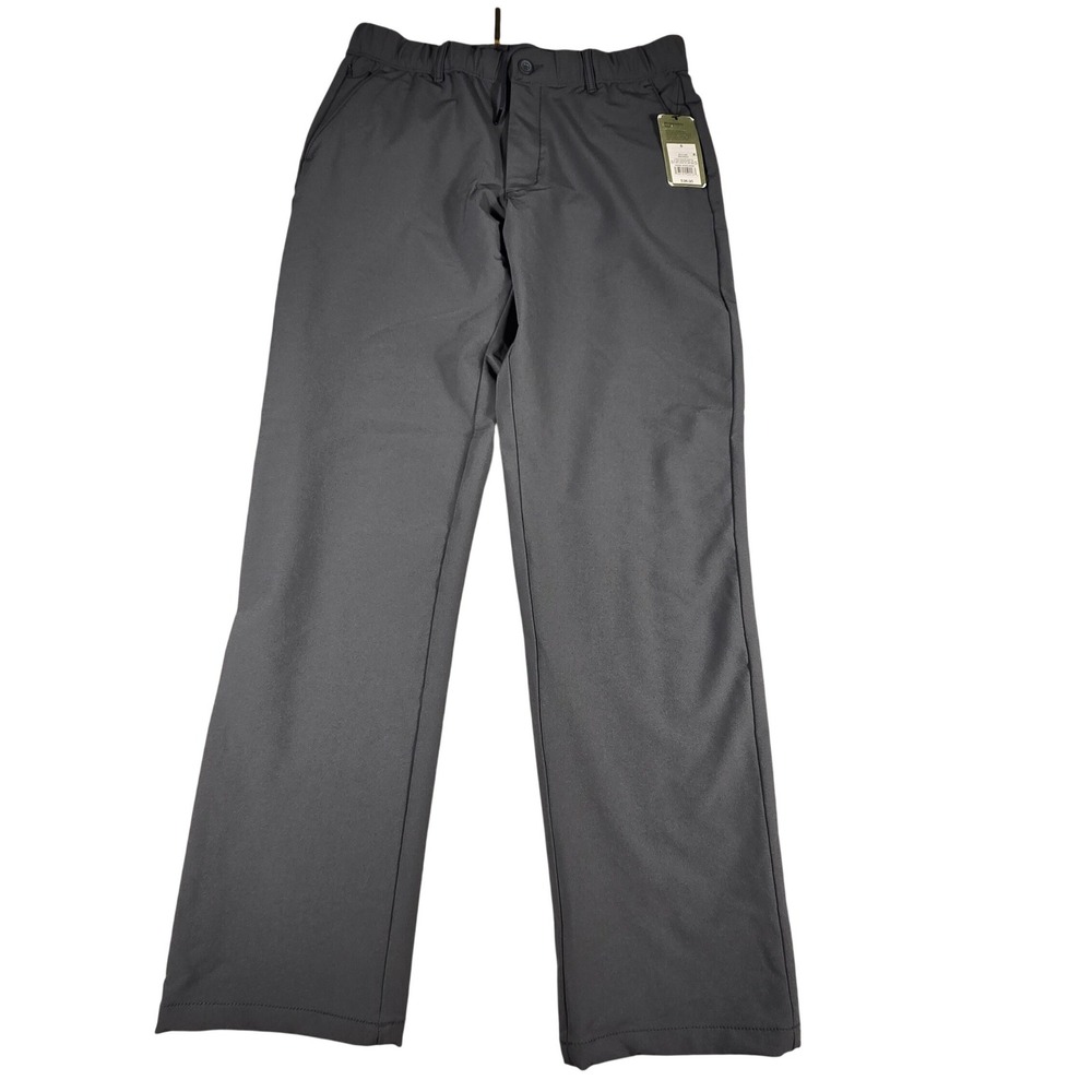 Goodfellow & Co Mens Tech Trousers Gray Stretch‎ UPF 50 Pants Size S 042 21 0266